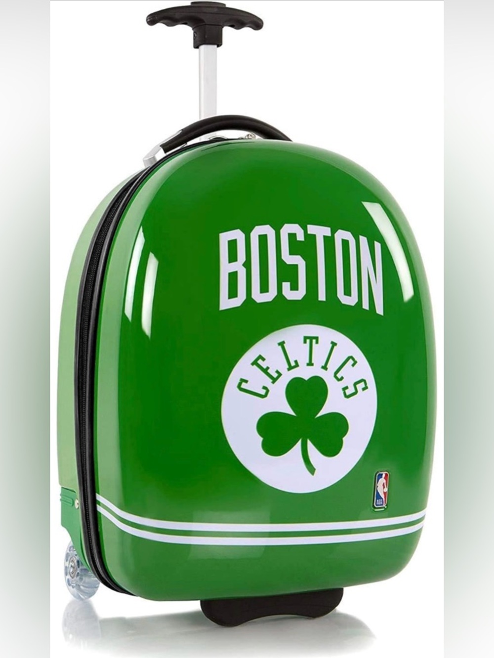 NBA Boston Celtics 18Inch Green Hard-Shell Carry-On Luggage